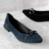 THE FLEXX - Raven - Navy & Black Suede