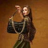 THINK ROYLN - Downtown Diva Handbag in Pearl Black