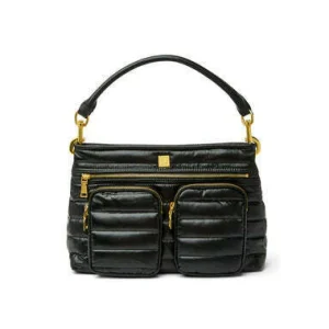 THINK ROYLN - Downtown Diva Handbag in Pearl Black