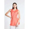Tina Stephens - Antonia Top - Coral