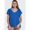 Tina Stephens - Nola Top - Cobalt