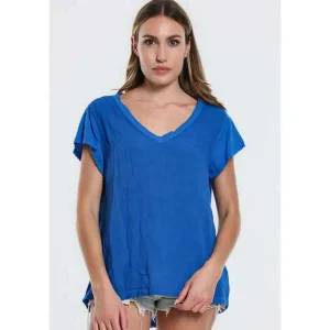 Tina Stephens - Nola Top - Cobalt