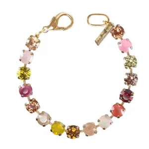 TOVA - IZZY BRACELET - Pink & Gold