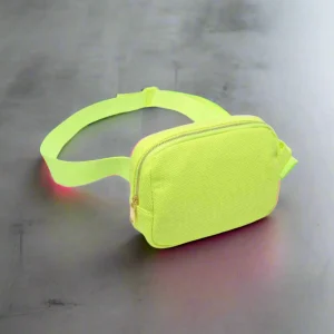 URBAN EXPRESSIONS - Felix Mesh Neoprene Bag - Neon Yellow