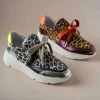 VADDIA - BIKINI Leopard Print Sneakers