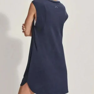 Varley - Naples Sleeveless Dress - Navy